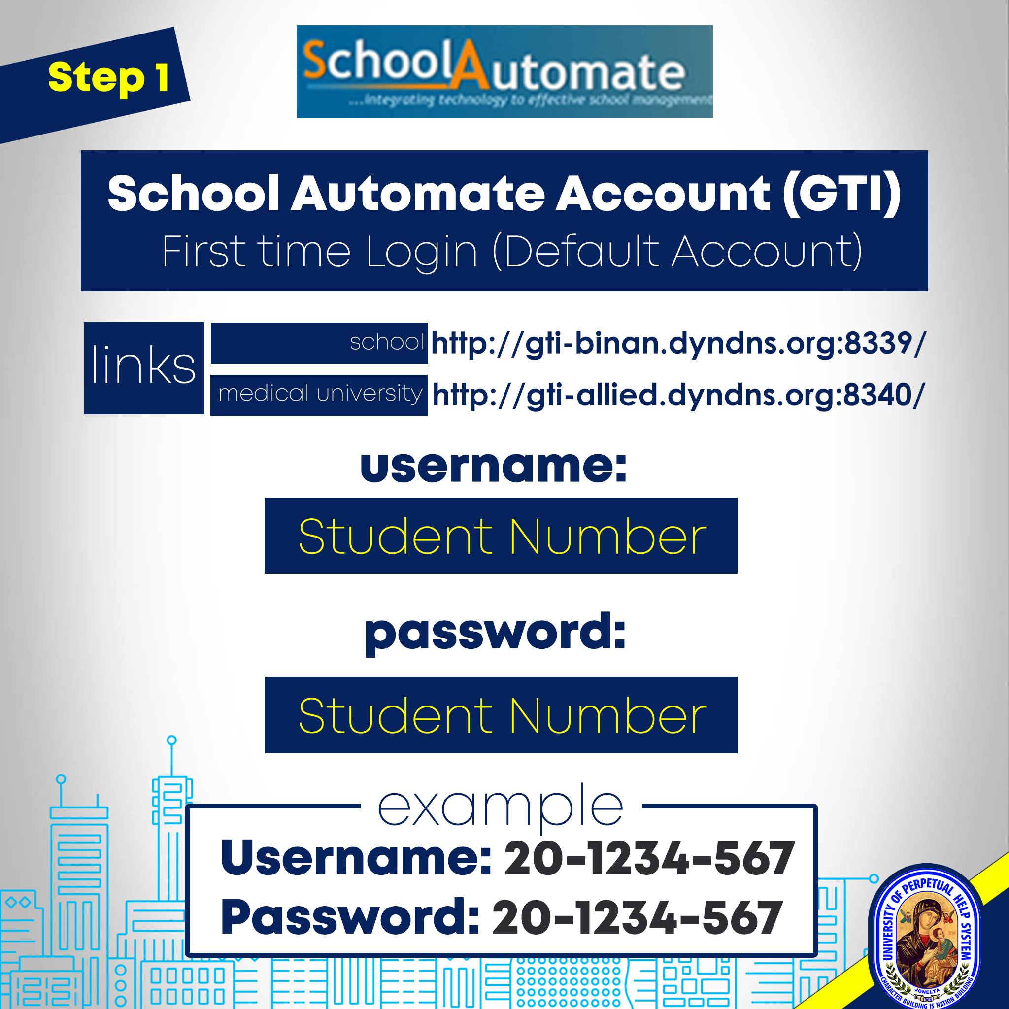 GTI First Login