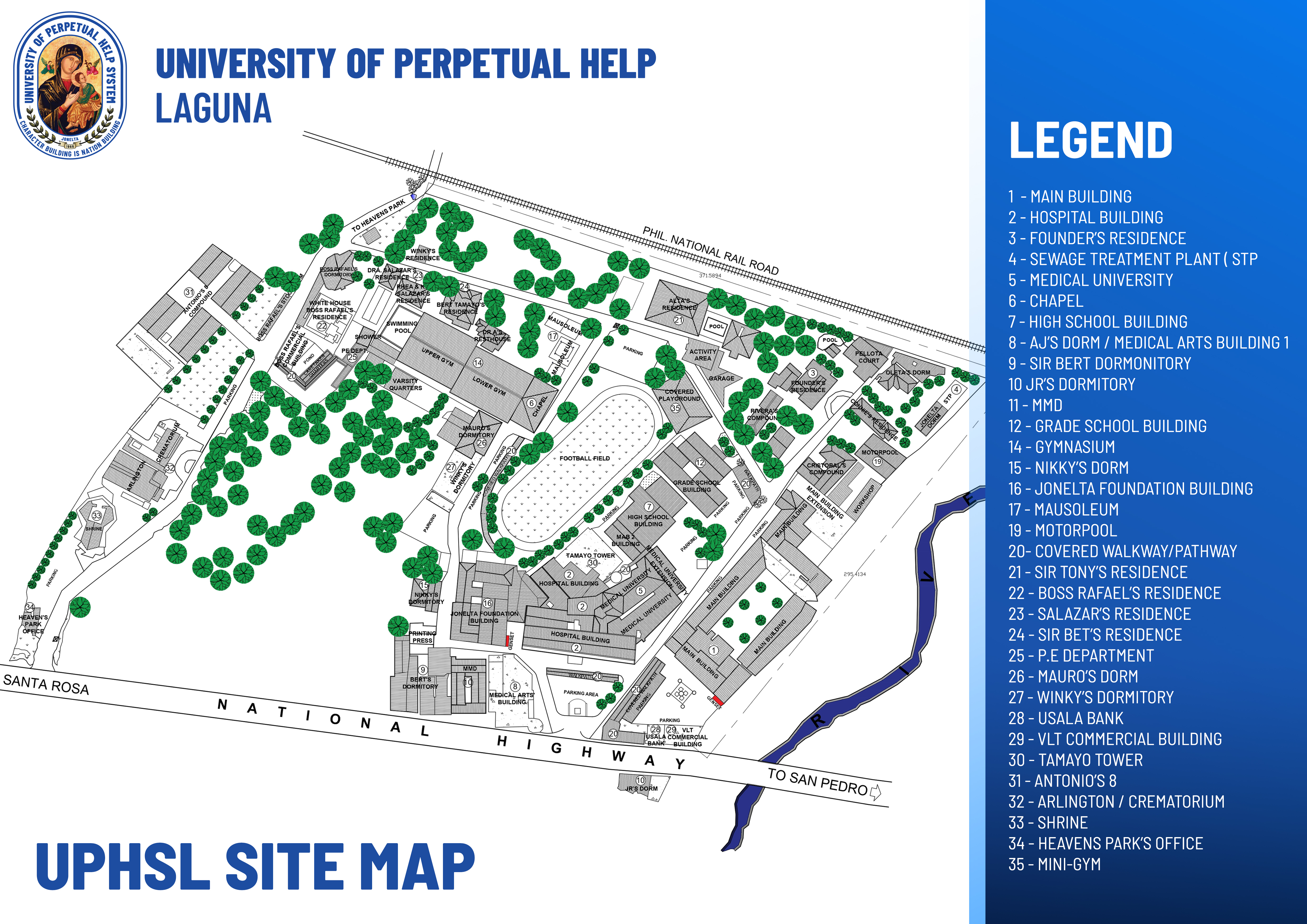 UPHSL Site Map